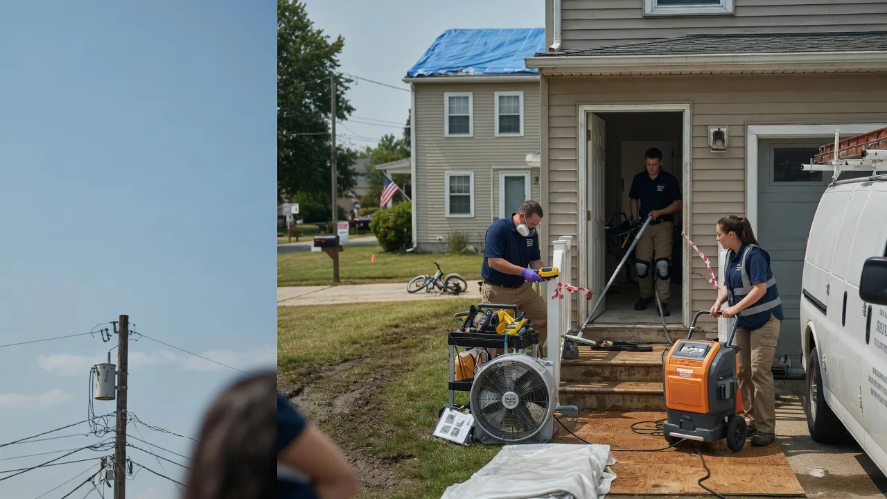 Water Damage Repair in West Unity, OH near me